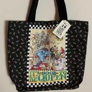 Toy Works Mary Engelbreit Canvas TOTE “IT’S GOOD TO BE QUEEN”